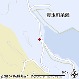 長崎県対馬市豊玉町糸瀬5周辺の地図