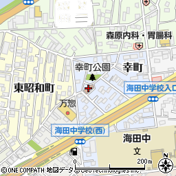 海田児童館周辺の地図
