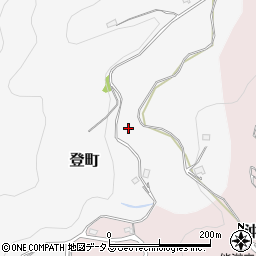 広島県三原市登町周辺の地図