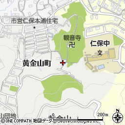 広島県広島市南区黄金山町13周辺の地図