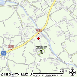 香川県坂出市王越町木沢962-1周辺の地図