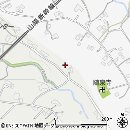 広島県東広島市西条町馬木633周辺の地図