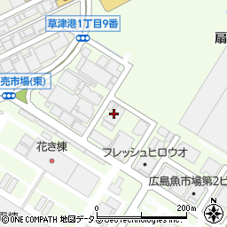 おおたけ広島本社周辺の地図