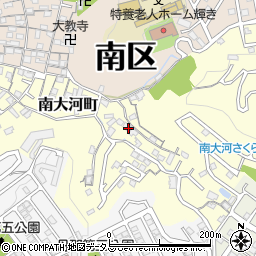 広島県広島市南区南大河町2周辺の地図
