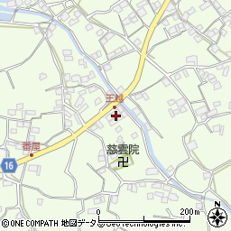 香川県坂出市王越町木沢962-2周辺の地図