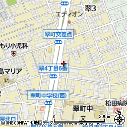 松浦内科医院周辺の地図