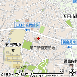 広島県広島市佐伯区新宮苑周辺の地図