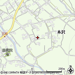 香川県坂出市王越町木沢416周辺の地図