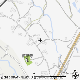 広島県東広島市西条町森近1068周辺の地図