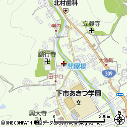 奈良県吉野郡下市町下市2947周辺の地図