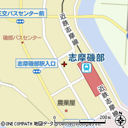 志摩磯部駅周辺の地図