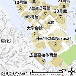 新４号館周辺の地図