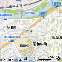 クレスト昭和中周辺の地図