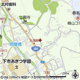奈良県吉野郡下市町下市1095周辺の地図