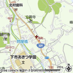 奈良県吉野郡下市町下市451周辺の地図