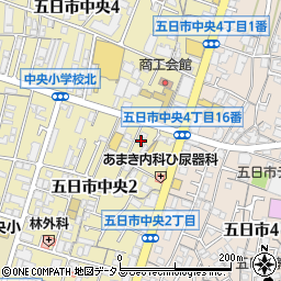 寄田医院周辺の地図