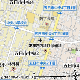 寄田医院周辺の地図