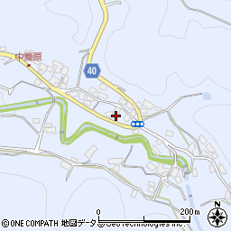 貝塚蕎原簡易郵便局周辺の地図