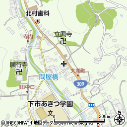 奈良県吉野郡下市町下市172-1周辺の地図