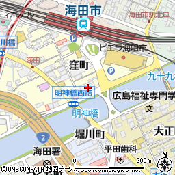 ＪＡ安芸ギフトセンター周辺の地図