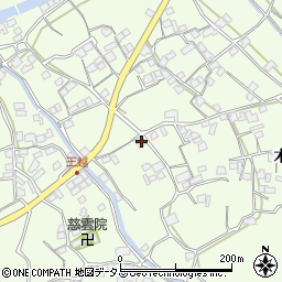 香川県坂出市王越町木沢685-1周辺の地図