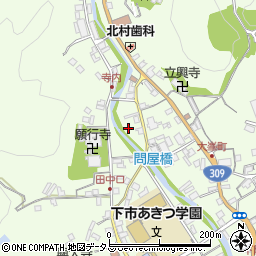 奈良県吉野郡下市町下市133周辺の地図
