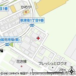 広島第一交通株式会社タクシー配車専用　整備工場周辺の地図
