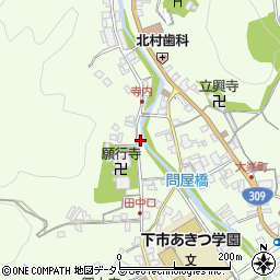 奈良県吉野郡下市町下市2934周辺の地図