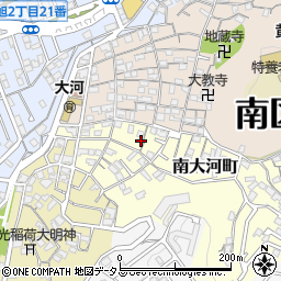 広島県広島市南区南大河町6周辺の地図