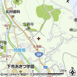 奈良県吉野郡下市町下市1093周辺の地図
