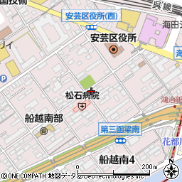 株式会社新光クリーニング　広島工場周辺の地図
