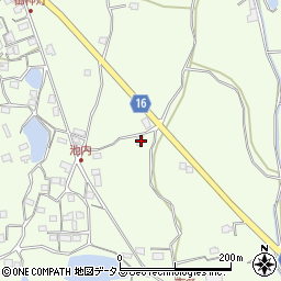 香川県坂出市王越町乃生1105-2周辺の地図