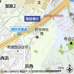 広島県安芸郡海田町浜角周辺の地図
