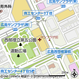 広島サンプラザ周辺の地図