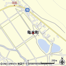 香川県高松市亀水町周辺の地図