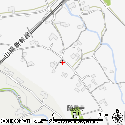 広島県東広島市西条町森近1004-4周辺の地図