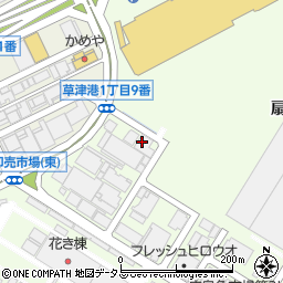 朝日食品容器株式会社　広島営業所周辺の地図