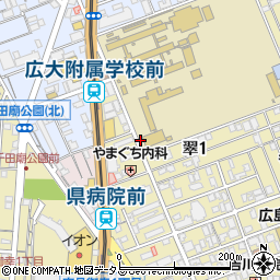 〒734-0005 広島県広島市南区翠の地図