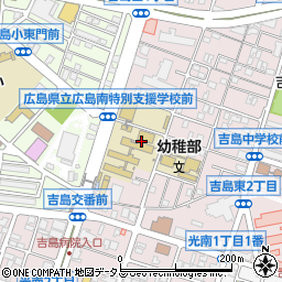 広島県広島市中区吉島東2丁目周辺の地図