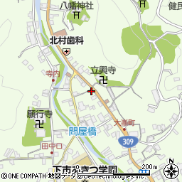 奈良県吉野郡下市町下市166周辺の地図