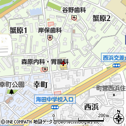 ユアーズ東海田店周辺の地図
