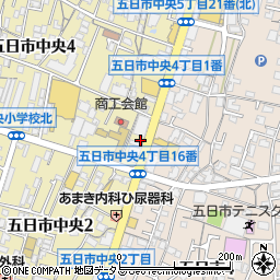 買取専門店大吉・五日市コイン通り店周辺の地図