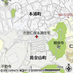 広島県広島市南区黄金山町3周辺の地図
