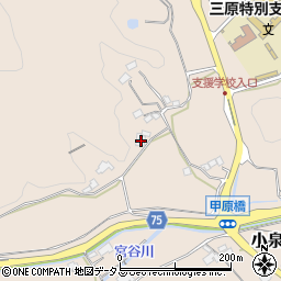 広島県三原市小泉町1484周辺の地図