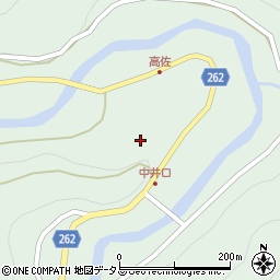 奈良県吉野郡川上村東川389周辺の地図