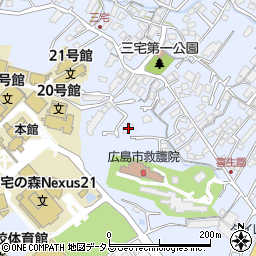 グレースコート三宅　Ａ棟周辺の地図