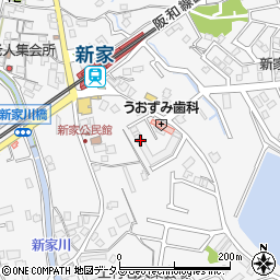 ファミール南大阪管理事務室周辺の地図