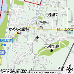 男里浜区民センター別館周辺の地図