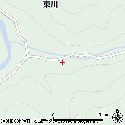 奈良県吉野郡川上村東川877周辺の地図