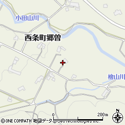 広島県東広島市西条町郷曽1619周辺の地図